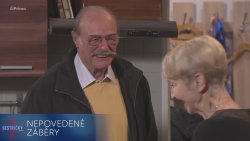 Sestřičky: 40 - Nepovedené záběry - Nehoda při odchodu