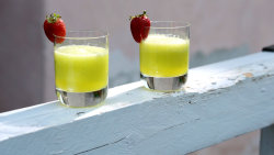 Okurkové smoothie s ginem