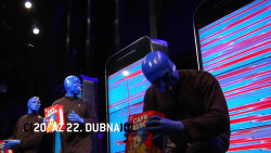 Blue Man Group v Praze  - upoutávka