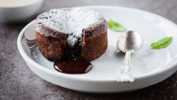 Sufle alla cioccolata (Čokoládové suflé)