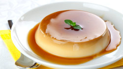 Panna cotta, Caramello Mou (Dezert Panna Cotta, Karamelový krém)