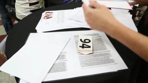 Česká MISS 2015 - Casting Brno, Olympia