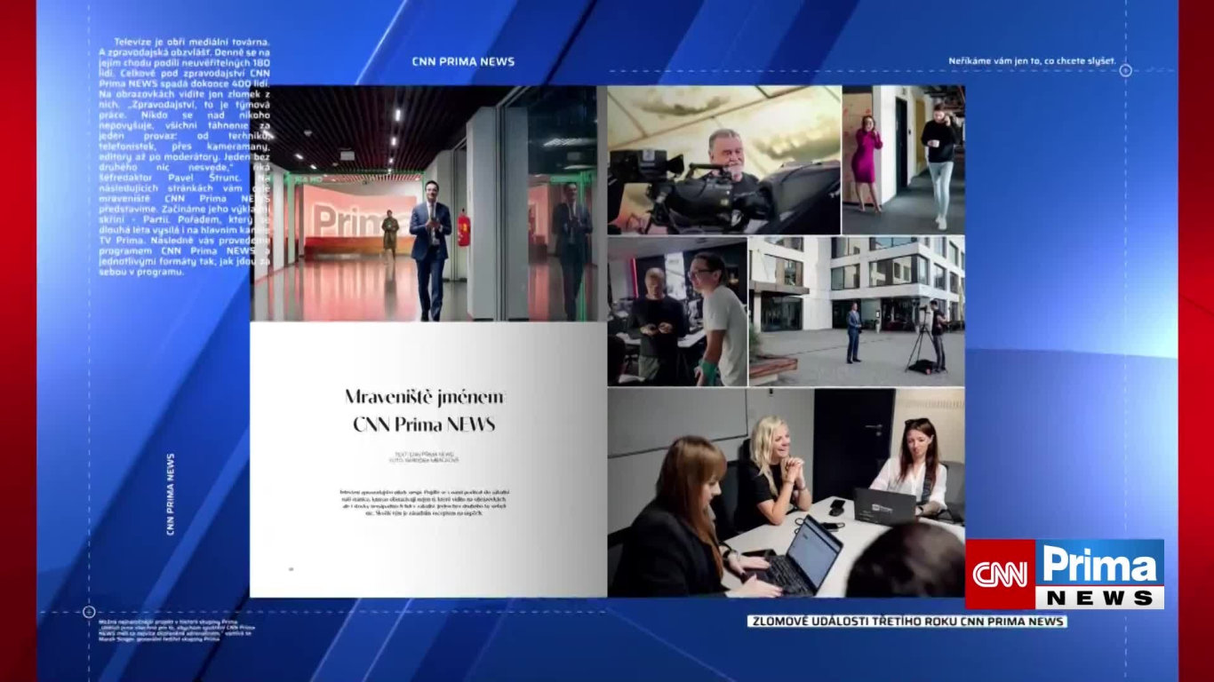 Vychází nový magazín CNN Prima NEWS - CNN Prima NEWS