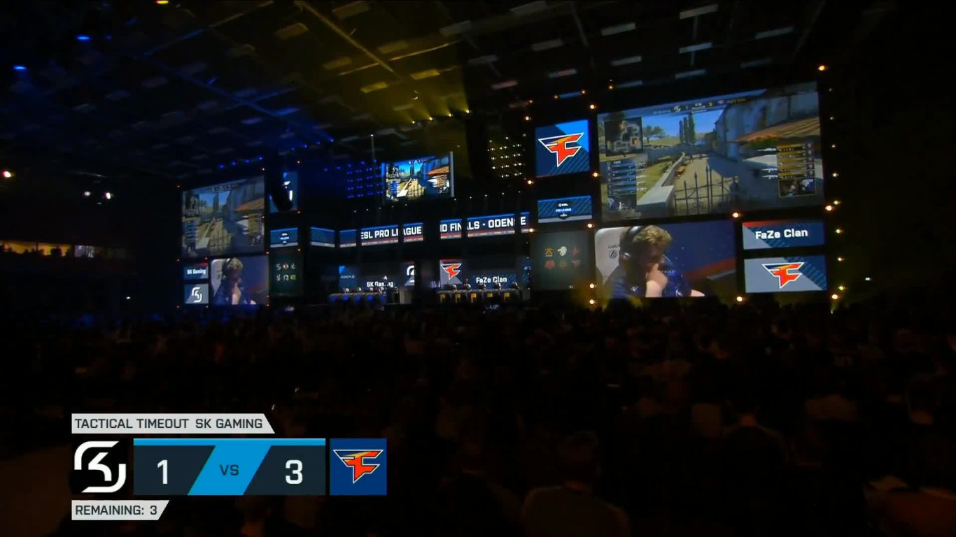 ESL Pro League - Grandfinále - FaZe vs SK Gaming - Inferno