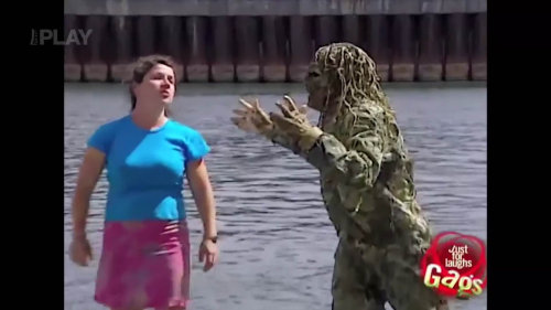 Water Monster Hidden Camera Prank
