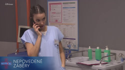 Sestřičky (47): Nepovedené záběry - Barča volá hraběnce, aby ji sdělila horkou novinu, co že Maty udělal