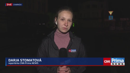 Darja Stomatová z ostřelovaného Charkova
