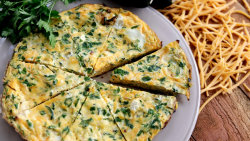 Frittata s cuketou