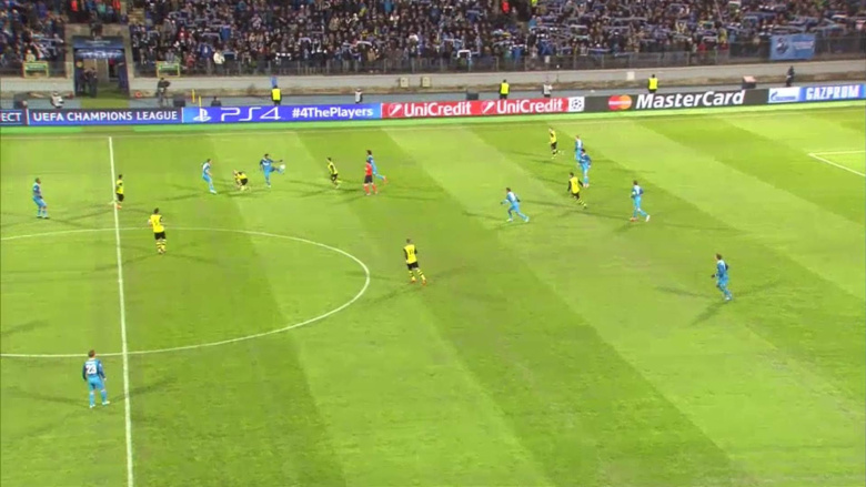 Borussia Dortmund vs Zenit Petrohrad