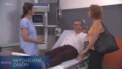 Sestřičky (18) - Nepovedené záběry – Adéla Gondíková na lůžku