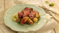 Roastbeef s domácí tatarkou