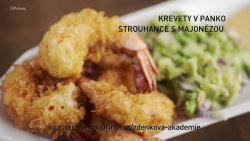 Krevety v panko strouhance s majonézou