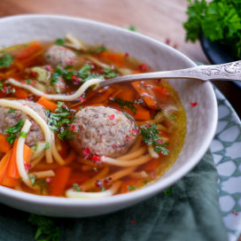 Játrové knedlíčky do polévky