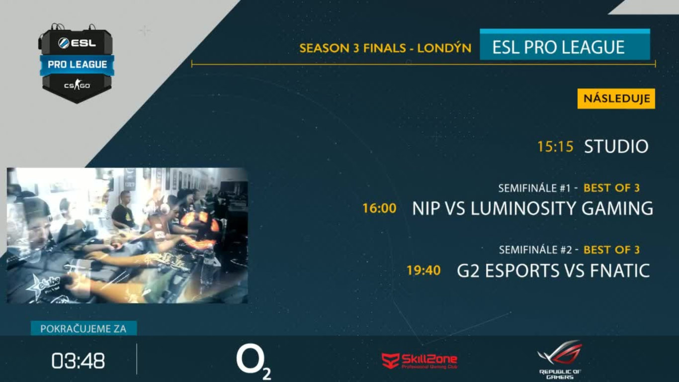 ESL PLS3 - G2 Esports vs fnatic - Inferno