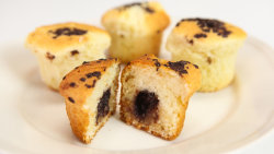 Muffin s pralinkou