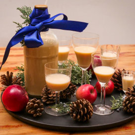 Vaječný likér s vanilkou