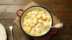 Gnocchi Quattro Formaggi (Noky čtyř druhů sýrů)