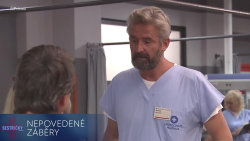 Sestřičky (17) - Nepovedené záběry – David po kolapsu