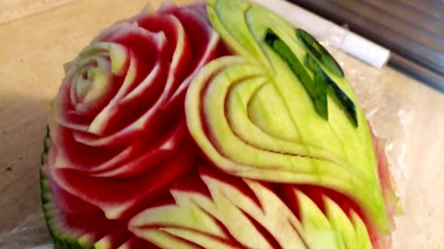 Vyřezávání ze zeleniny