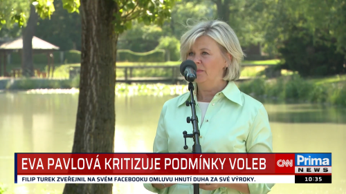 Eva Pavlová kritizuje podmínky komunálních voleb