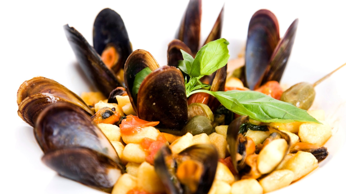 Gnocchi cozze e capari (Noky s mušlemi a kapary) - S Italem v kuchyni ...