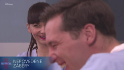Sestřičky: (63) Nepovedené záběry - Co že chce říct Saša? A medajlonista nebo medajlista, to je skoro stejný