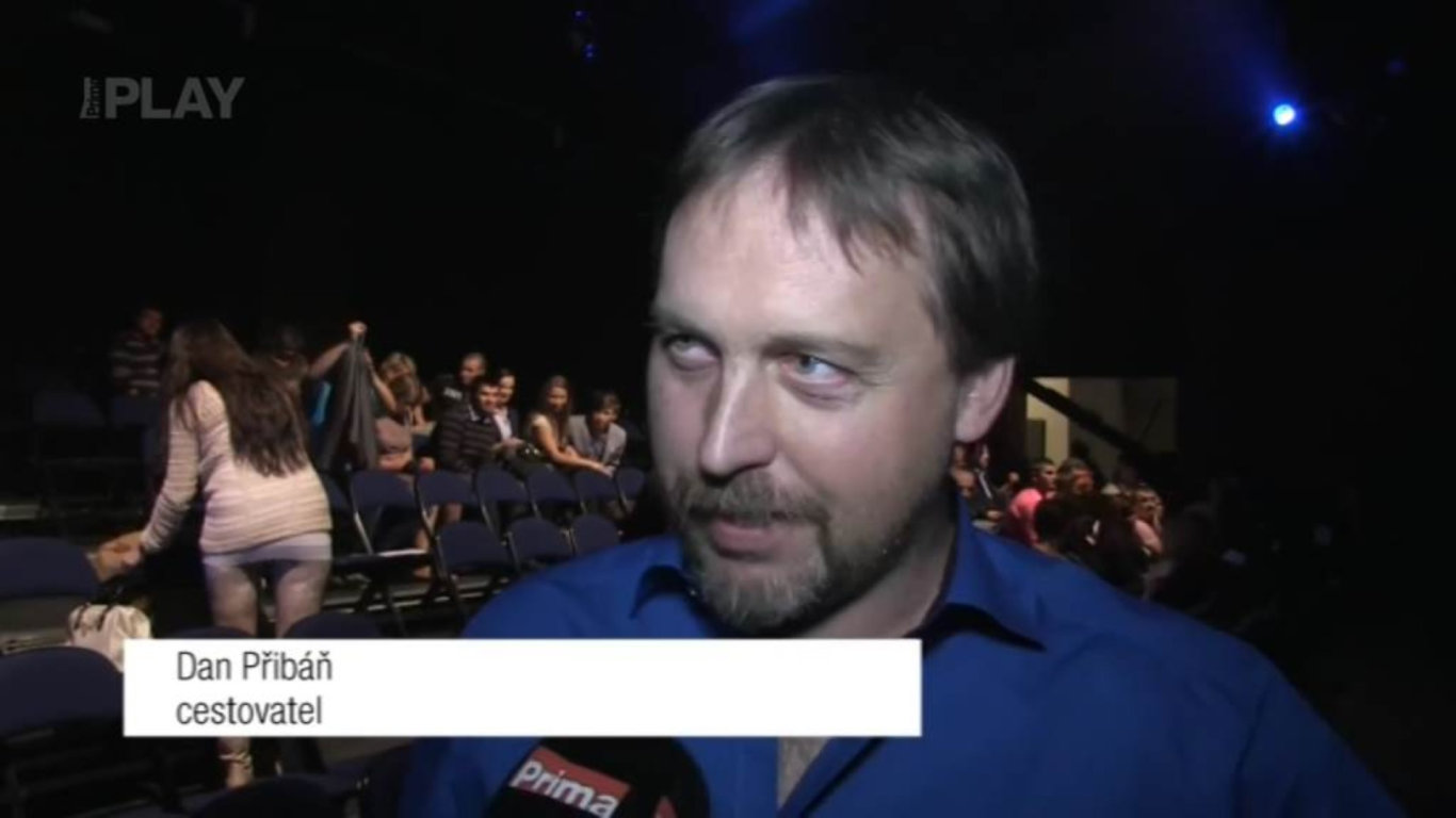 Rozhovor s Danem Přibáňem před natáčením TGM