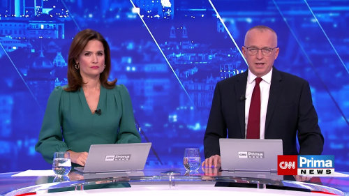 Štáb CNN Prima NEWS v nesnázích