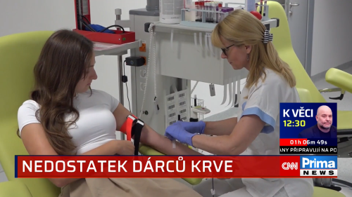 Nedostatek dárců krve