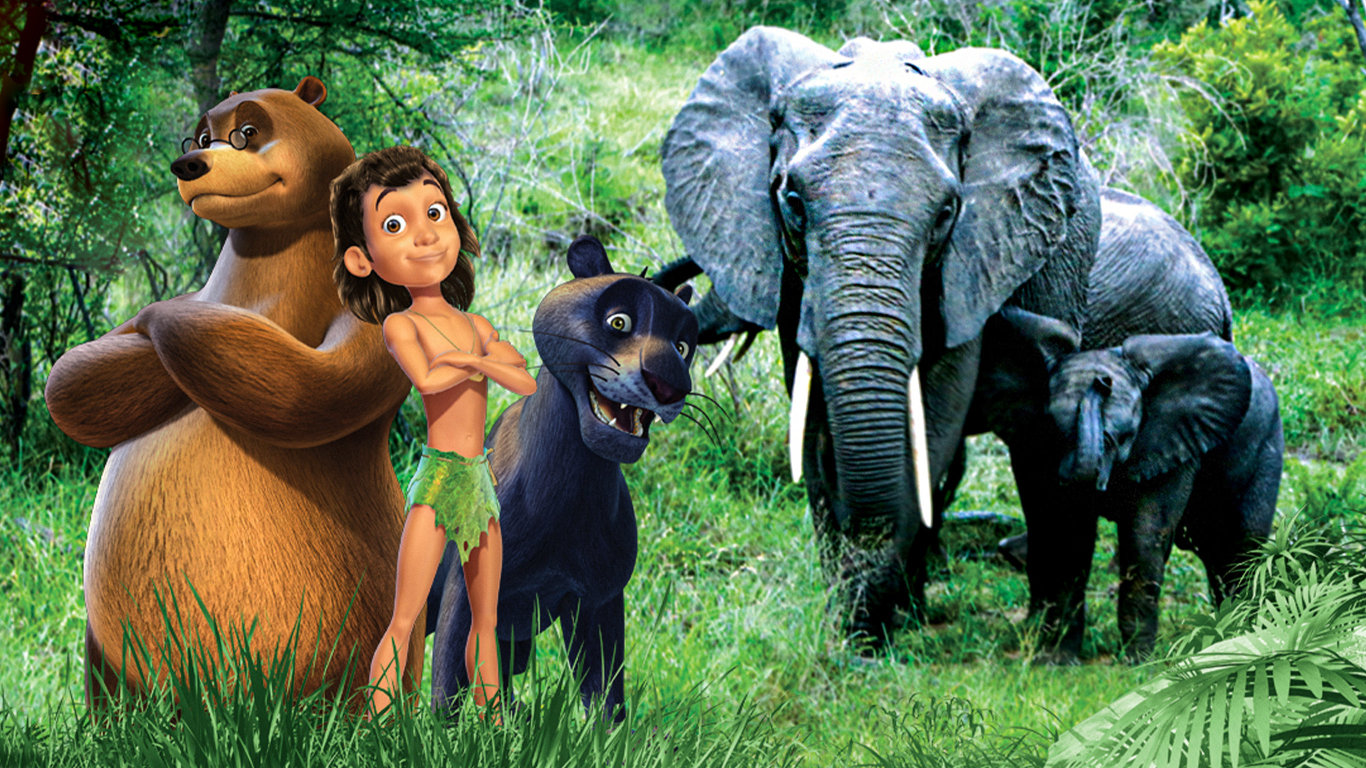 Kniha džunglí Safari