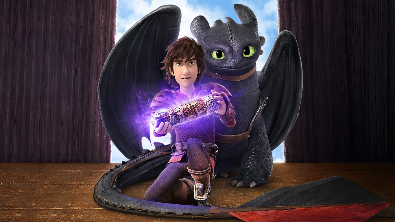 Jak vycvičit draky: Závod na hřeben