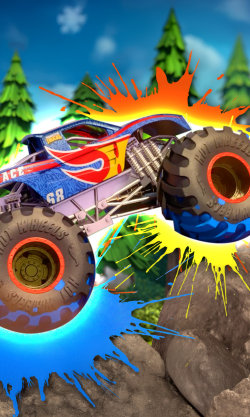 Hot Wheels Monster Truck: Camp Crush