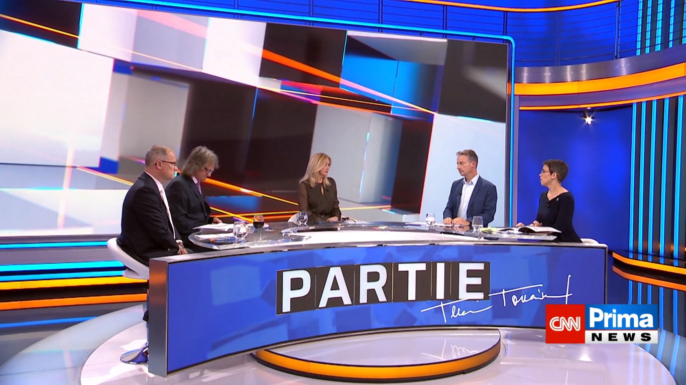 Třetí část Partie: Pikora, Ševčík, Richterová a Portlík