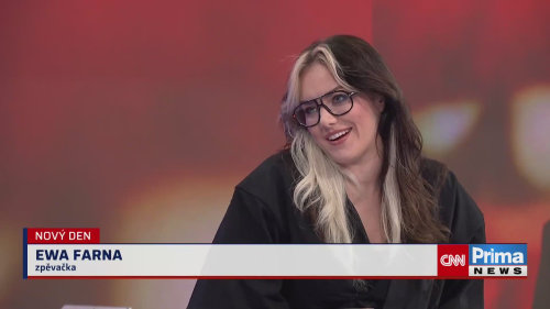Ewa Farna v pořadu Nový den promluvila o sebevědomí i tvorbě