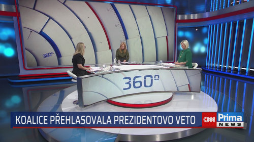 360° (TV), 26.8. v 22:00 - J. Murová, V. Kovářová, I. Pilip, V. Tlustý