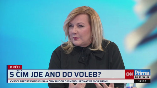 K VĚCI, Alena Schillerová - 7.5. v 12:30