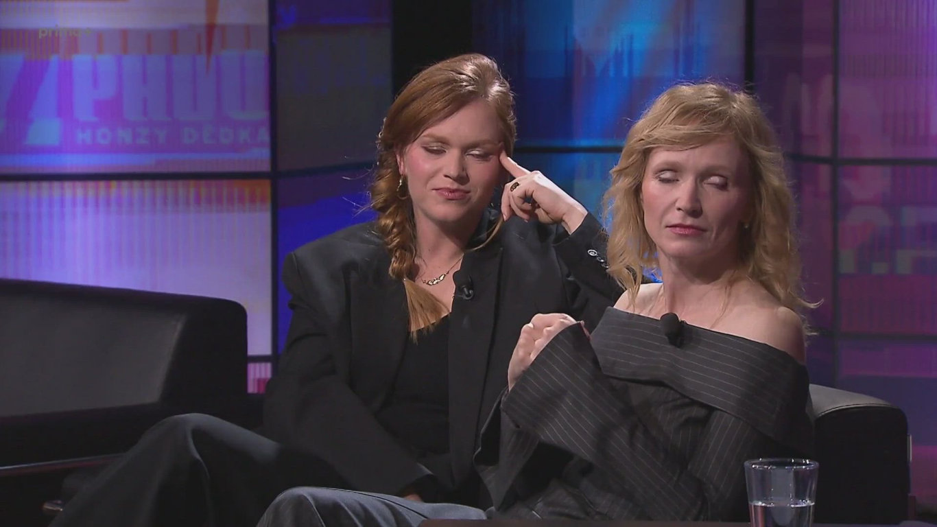 Ester a Anna Geislerovy v talkshow 7 pádů Honzy Dědka 2026