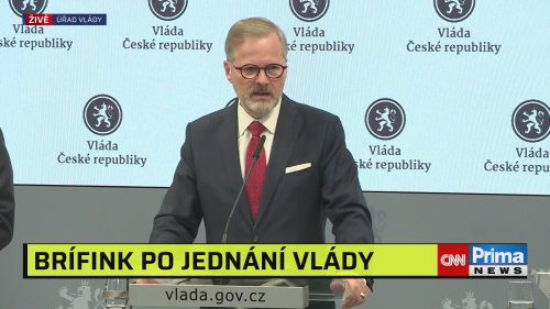 MIMOŘÁDNÉ ZPRÁVY, Brífink po jednání vlády - 25.9. v 15:39