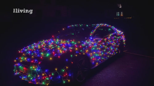 Vánoční auto můžete potkat na Rakovnicku