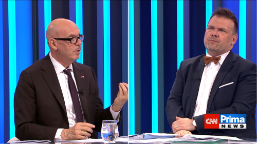 PARTIE Terezie Tománkové, 31.5. v 11:55 - Oto Klempíř, Martin Baxa