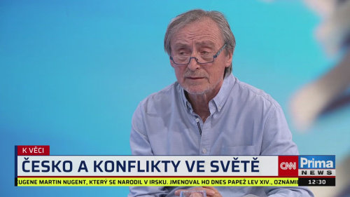 K VĚCI, 25.5. v 12:30 - Martin Stropnický