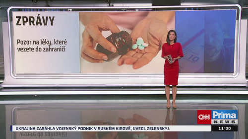 ZPRÁVY, 25.7. v 11:00
