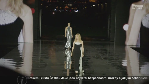 Aňa Geislerová se v Paříži prošla po mole vedle světových hvězd