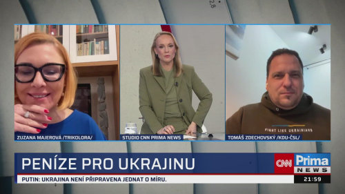 360°, 19.12. v 21:59 - Zuzana Majerová, Tomáš Zdechovský, Gabriela Svárovská, Ondřej Prokop, Lukáš Kovanda, Pavel Peterka