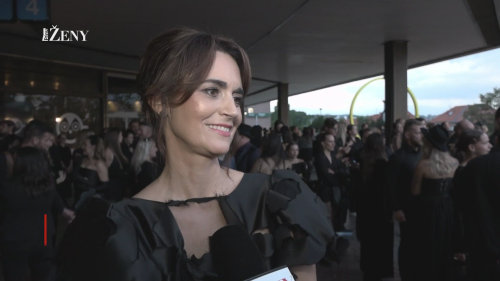Daniela Brzobohatá na premiéře Zrádců