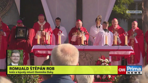 Bývalý mluvčí Dominika Duky ve vysílání CNN Prima NEWS