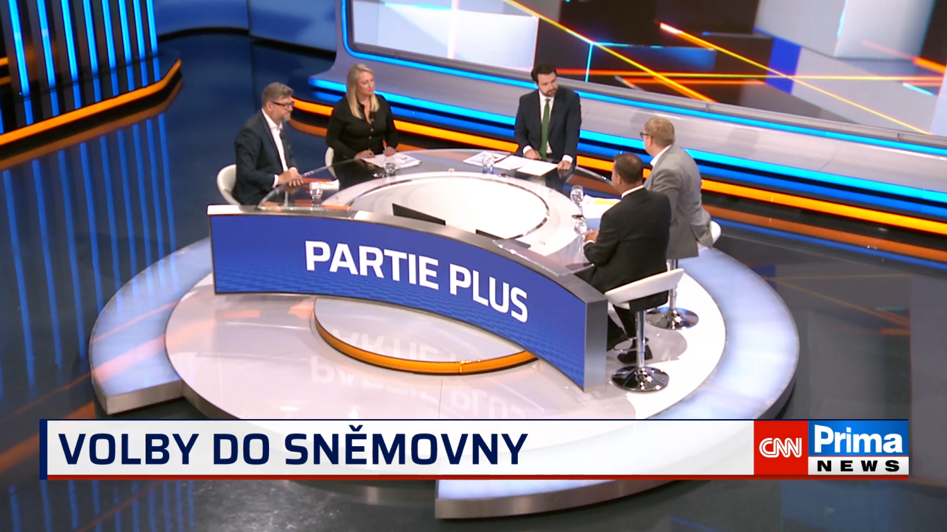 Partie PLUS: Pospíšil, Juchelka, Vaňková a Fiala debatují o volbách a důchodech
