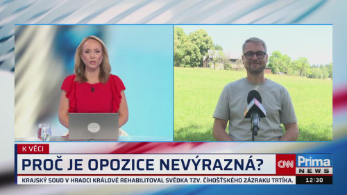 K VĚCI, 12.8. v 12:30 - Matěj Ondřej Havel