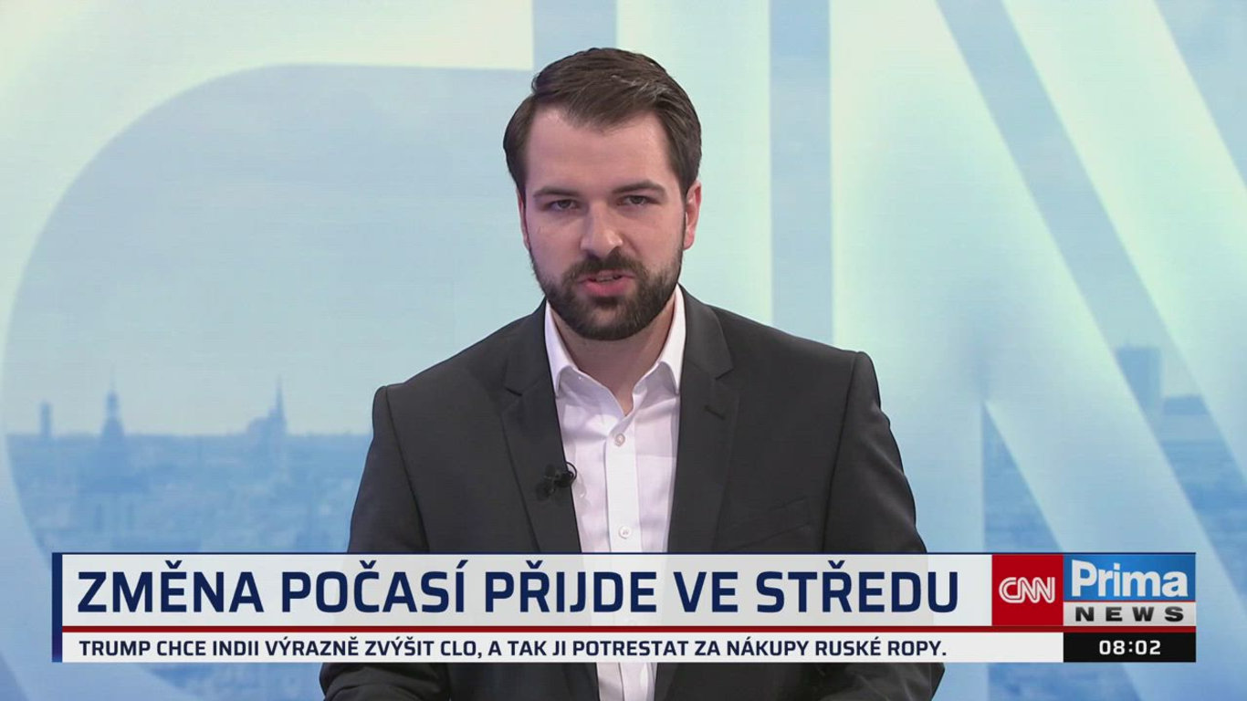 NOVÝ DEN - 5.8. v 08:00 - NOVÝ DEN - CNN Prima NEWS