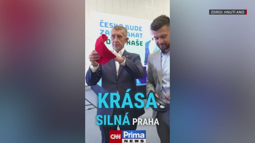 Jan Hušbauer a Andrej Babiš v kampani
